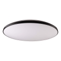 LED Ρυθμιζόμενο Φωτιστικό Οροφής KERN LED/80W/230V 3000-6000K διάμ. 80 εκ. μαύρο + τηλεχειριστήριο