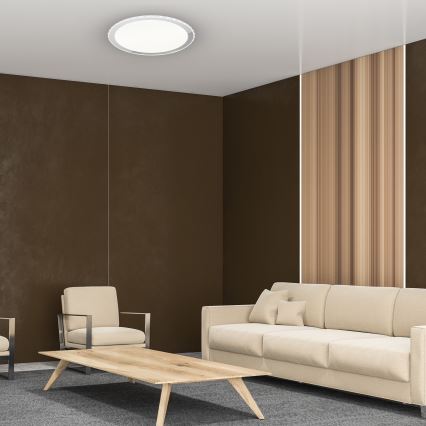 LED ρυθμιζόμενο φωτιστικό οροφής LAYLA με τηλεχειριστήριο LED/66W/230V