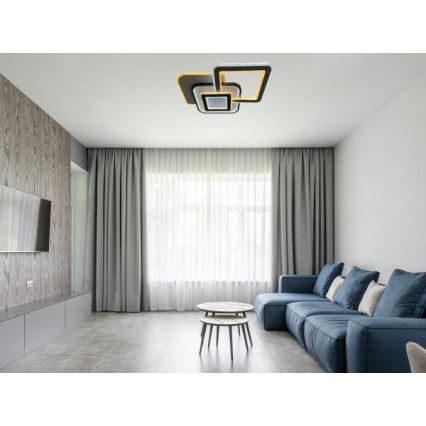 LED Ρυθμιζόμενο φωτιστικό οροφής LED/105W/230V 3000-6500K + τηλεχειριστήριο