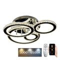 LED Ρυθμιζόμενο φωτιστικό οροφής LED/120W/230V 3000-6500K + τηλεχειριστήριο