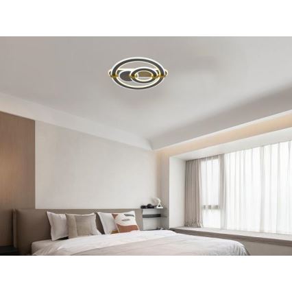 LED Ρυθμιζόμενο φωτιστικό οροφής LED/120W/230V 3000-6500K + τηλεχειριστήριο