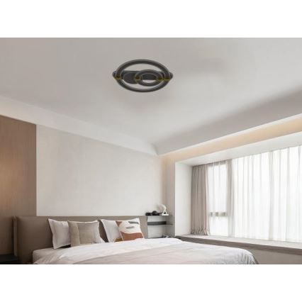 LED Ρυθμιζόμενο φωτιστικό οροφής LED/120W/230V 3000-6500K + τηλεχειριστήριο