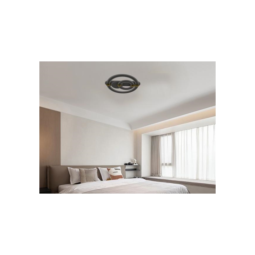 LED Ρυθμιζόμενο φωτιστικό οροφής LED/120W/230V 3000-6500K + τηλεχειριστήριο