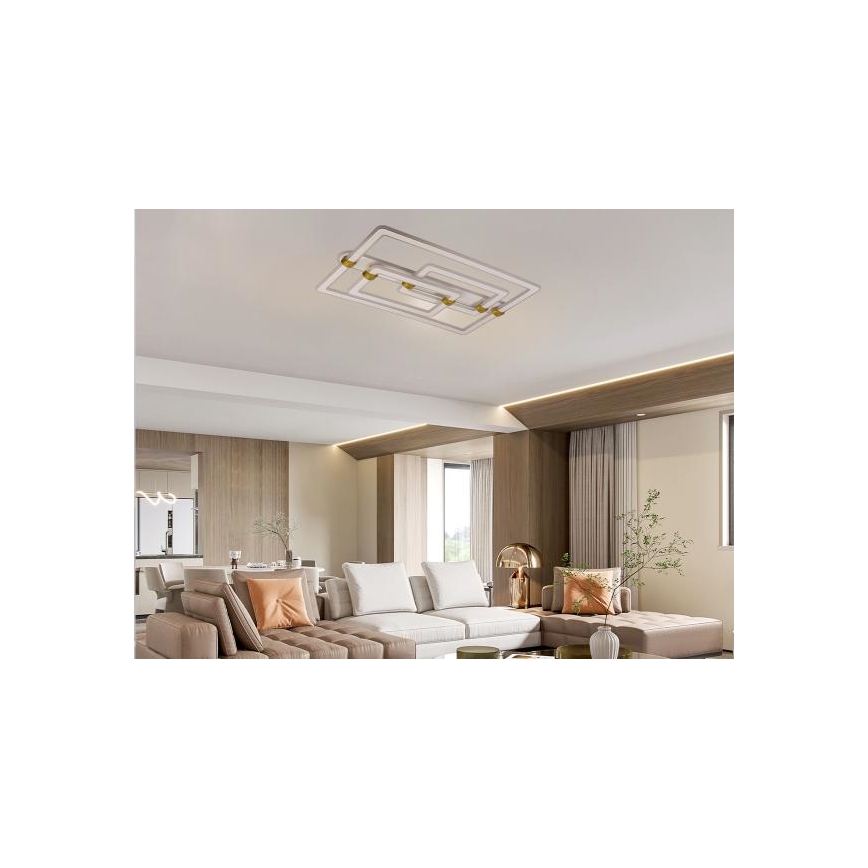 LED Ρυθμιζόμενο φωτιστικό οροφής LED/280W/230V 3000-6500K + τηλεχειριστήριο