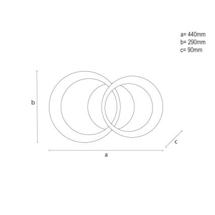 LED Ρυθμιζόμενο φωτιστικό οροφής LED/35W/230V 3000-6500K + τηλεχειριστήριο