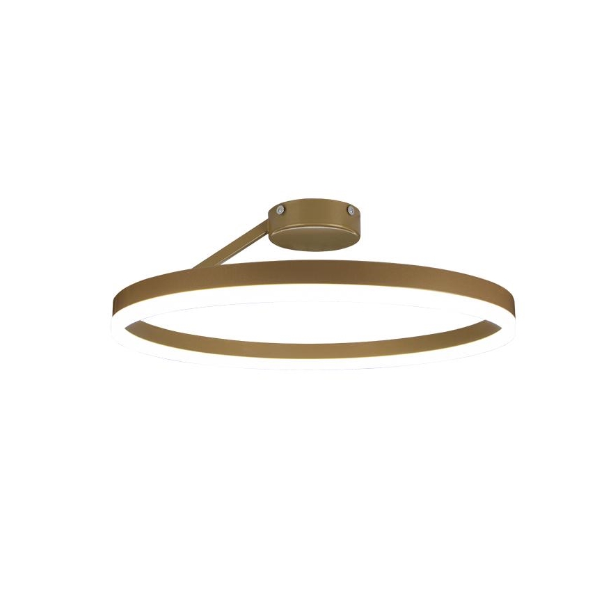 LED Ρυθμιζόμενο φωτιστικό οροφής LED/40W/230V 3000-6500K χρυσό + τηλεχειριστήριο