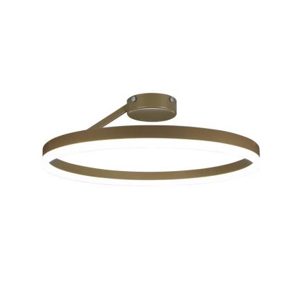 LED Ρυθμιζόμενο φωτιστικό οροφής LED/40W/230V 3000-6500K χρυσό + τηλεχειριστήριο