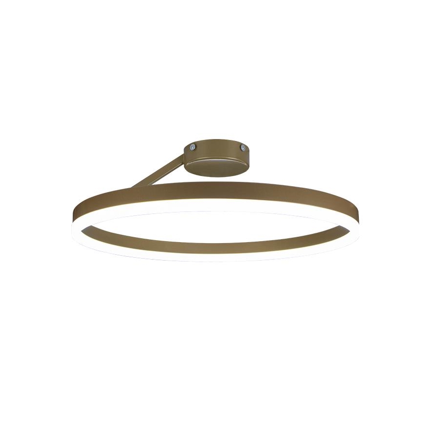 LED Ρυθμιζόμενο φωτιστικό οροφής LED/40W/230V 3000-6500K χρυσό + τηλεχειριστήριο