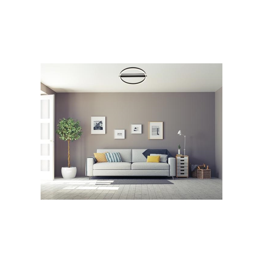 LED Ρυθμιζόμενο φωτιστικό οροφής LED/60W/230V 3000-6500K + τηλεχειριστήριο