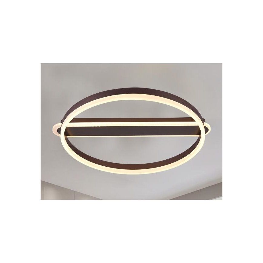 LED Ρυθμιζόμενο φωτιστικό οροφής LED/60W/230V 3000-6500K + τηλεχειριστήριο