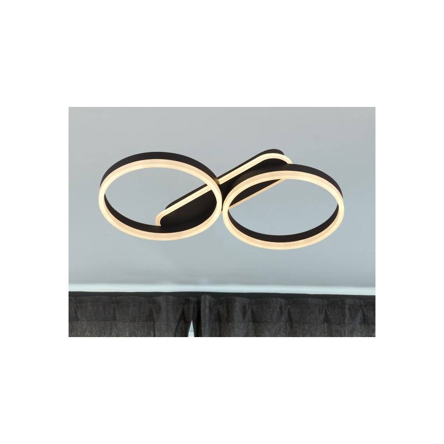 LED Ρυθμιζόμενο φωτιστικό οροφής LED/60W/230V 3000-6500K + τηλεχειριστήριο