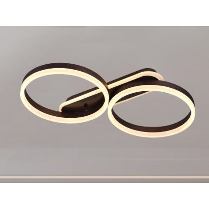 LED Ρυθμιζόμενο φωτιστικό οροφής LED/60W/230V 3000-6500K + τηλεχειριστήριο