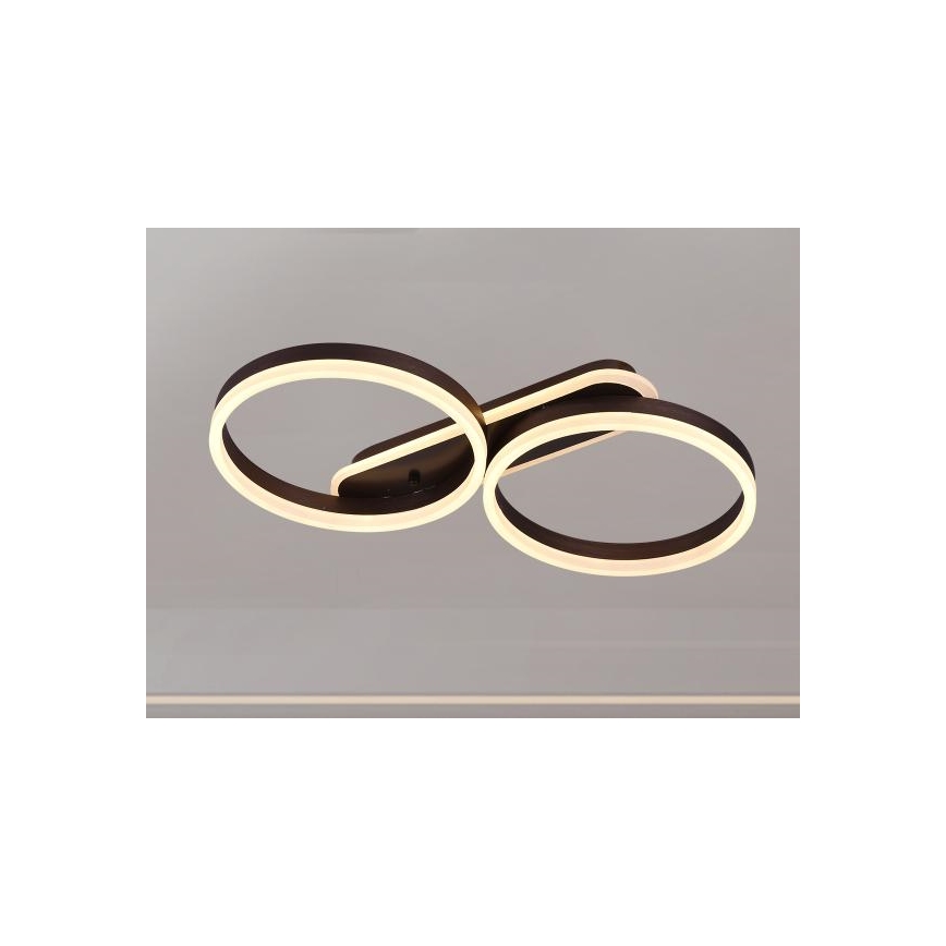 LED Ρυθμιζόμενο φωτιστικό οροφής LED/60W/230V 3000-6500K + τηλεχειριστήριο