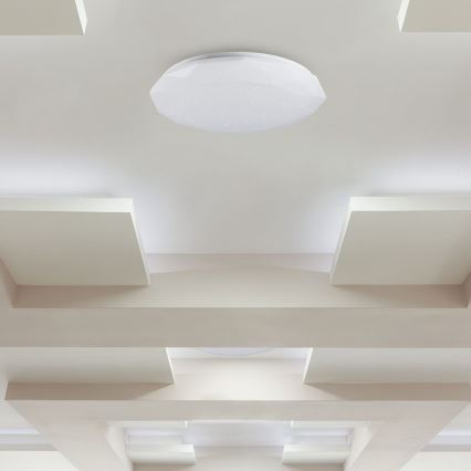 Ρυθμιζόμενο φωτιστικό οροφής LED 60W 230V 3000K/4000K/6500K, διάμετρος 50 εκ. + τηλεχειριστήριο