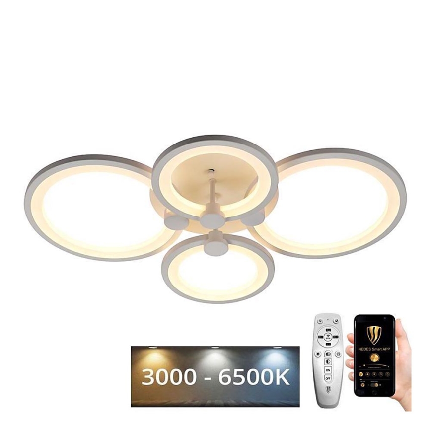 LED Ρυθμιζόμενο φωτιστικό οροφής LED/65W/230V 3000-6500K + τηλεχειριστήριο