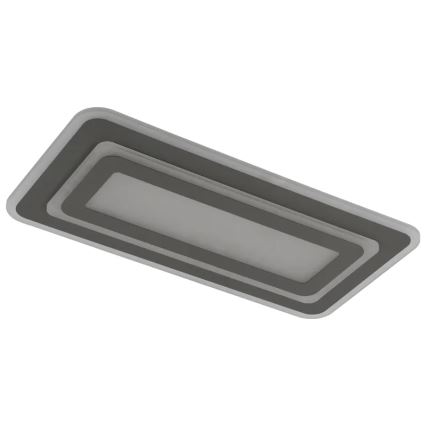 Ρυθμιζόμενο φωτιστικό οροφής LED/85W/230V 3000-6500K γκρι + τηλεχειριστήριο