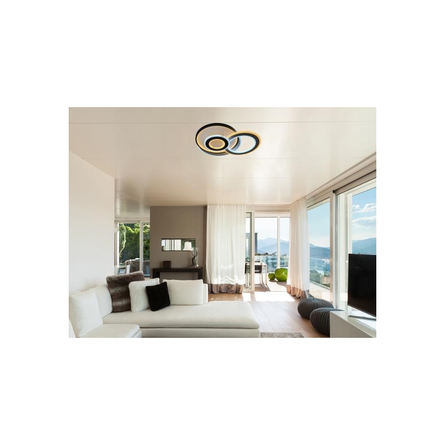 LED ρυθμιζόμενο φωτιστικό οροφής LED/95W/230V 3000-6500K + τηλεχειριστήριο