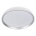 LED ρυθμιζόμενο φωτιστικό οροφής LIXAN LED/65W/230V 3000–6500K διάμ. 48,6 εκ. λευκό/ασημί + τηλεχειριστήριο
