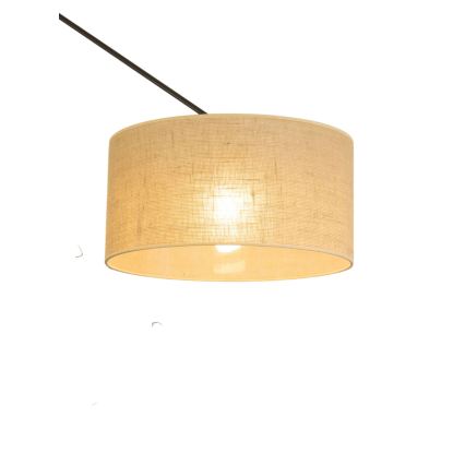 LED Ρυθμιζόμενο φωτιστικό οροφής σε ράβδο GORTA 1xE27/60W/230V από γιούτα