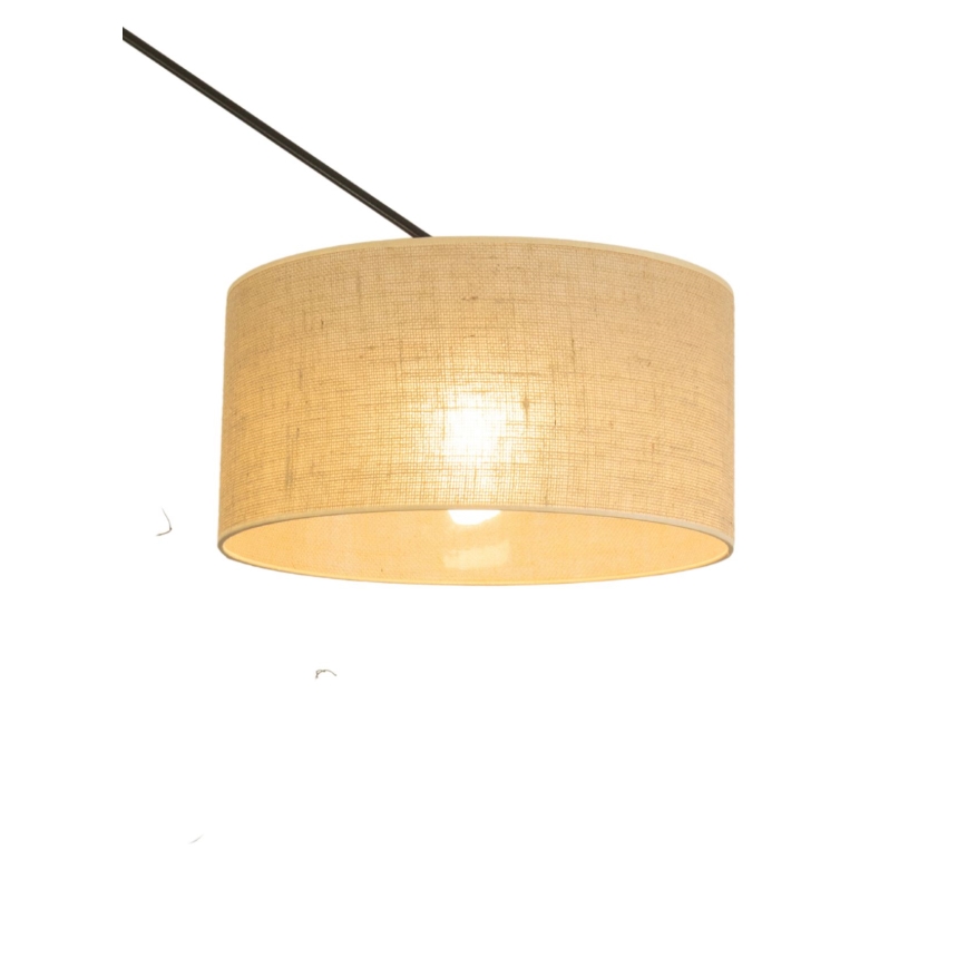 LED Ρυθμιζόμενο φωτιστικό οροφής σε ράβδο GORTA 1xE27/60W/230V από γιούτα