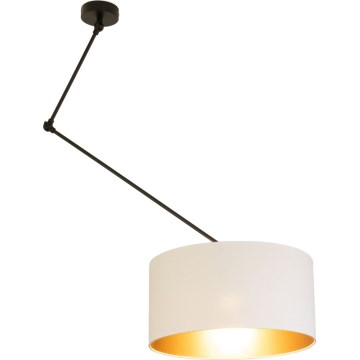 LED ρυθμιζόμενο φωτιστικό οροφής σε ράβδο GORTA 1xE27/60W/230V λευκό/χρυσό