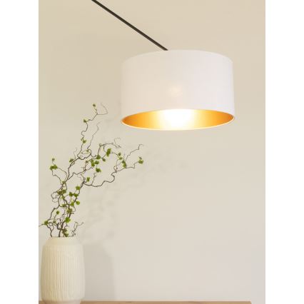 LED ρυθμιζόμενο φωτιστικό οροφής σε ράβδο GORTA 1xE27/60W/230V λευκό/χρυσό
