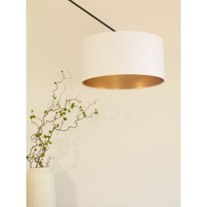 LED ρυθμιζόμενο φωτιστικό οροφής σε ράβδο GORTA 1xE27/60W/230V λευκό/χρυσό