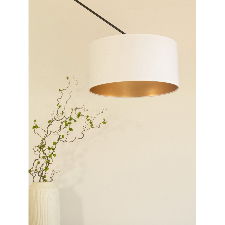 LED ρυθμιζόμενο φωτιστικό οροφής σε ράβδο GORTA 1xE27/60W/230V λευκό/χρυσό