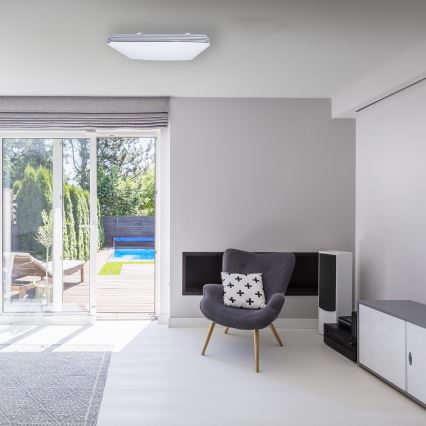 LED Ρυθμιζόμενο Φωτιστικό Οροφής PALERMO LED/72W/230V με τηλεχειριστήριο