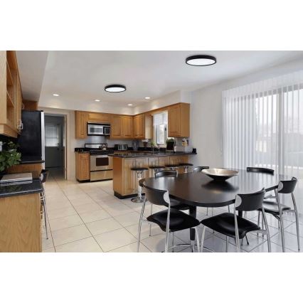 LED Ρυθμιζόμενο φωτιστικό οροφής SAMER LED/40W/230V 2900-6000K + τηλεχειριστήριο