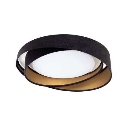 Ρυθμιζόμενο LED φωτιστικό οροφής SMART GALAXY MODERN LED/24W/230V 3000-6500K Ø 55 cm μαύρο/χρυσό + τηλεχειριστήριο