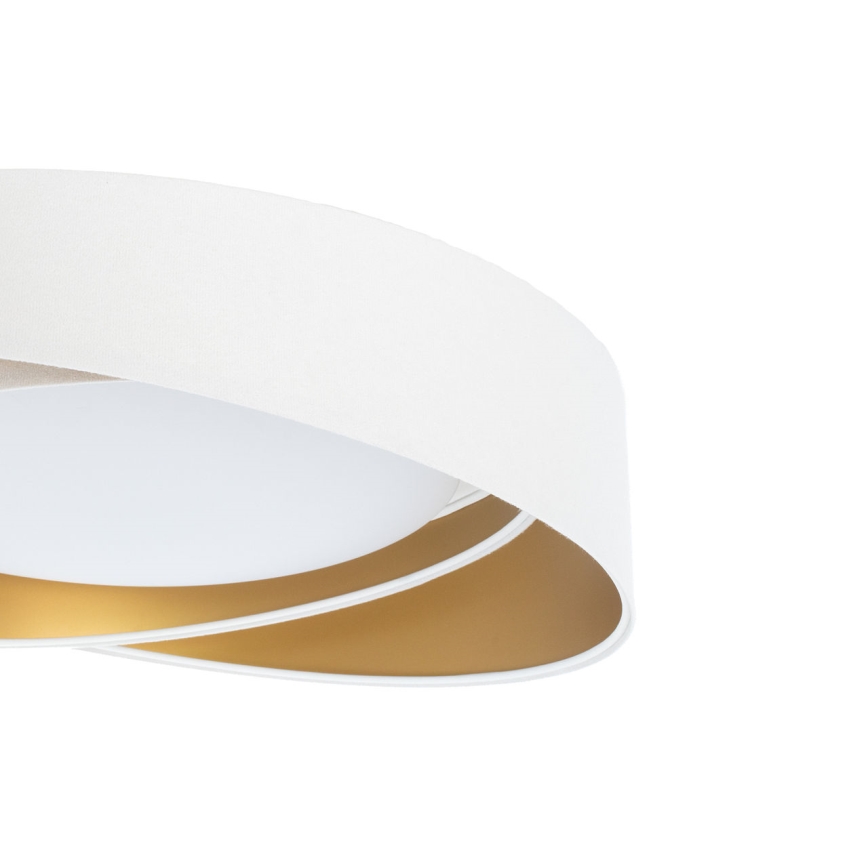 Ρυθμιζόμενο LED φωτιστικό οροφής SMART GALAXY MODERN LED/24W/230V 3000-6500K Ø 55 cm λευκό/χρυσό + τηλεχειριστήριο