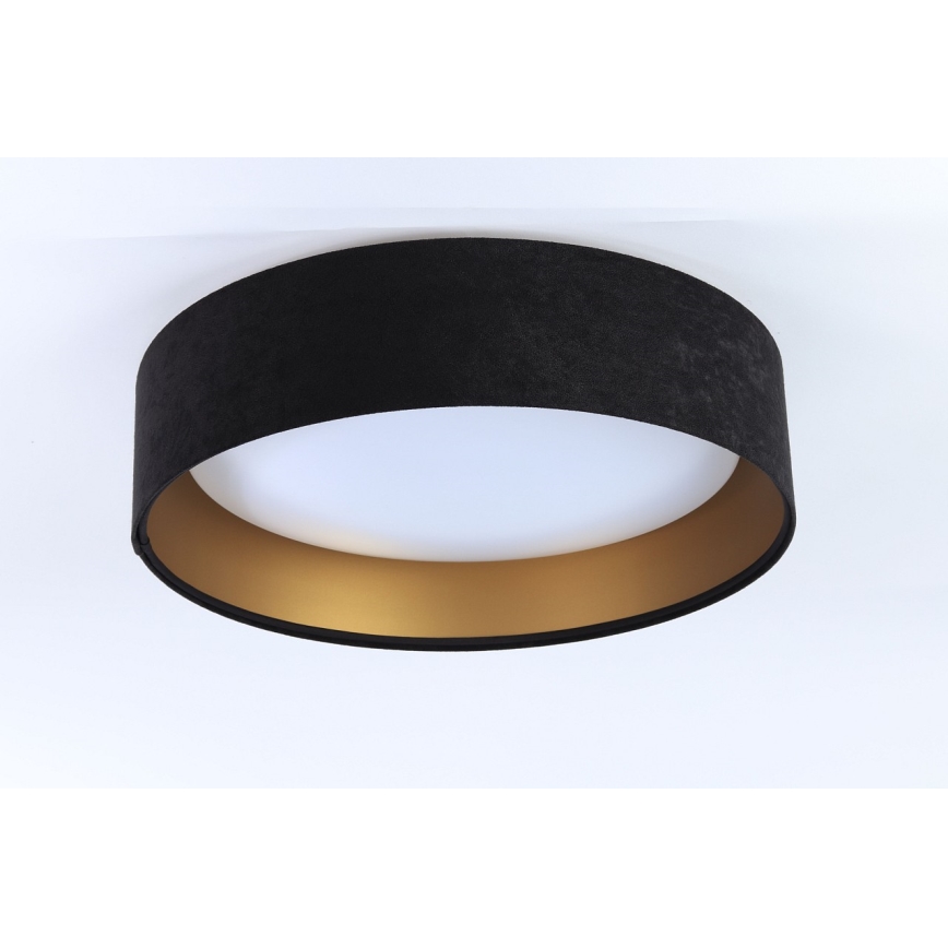 LED Ρυθμιζόμενο Φωτιστικό Οροφής SMART GALAXY LED/24W/230V διάμ. 44 εκ. μαύρο/χρυσό 3000-6500K + τηλεχειριστήριο