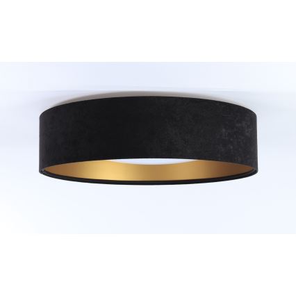 LED Ρυθμιζόμενο Φωτιστικό Οροφής SMART GALAXY LED/24W/230V διάμ. 44 εκ. μαύρο/χρυσό 3000-6500K + τηλεχειριστήριο