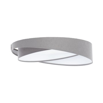 LED ρυθμιζόμενο φωτιστικό οροφής SMART GALAXY MODERN LED/24W/230V 3000-6500K Ø 55 cm γκρι/λευκό + τηλεχειριστήριο