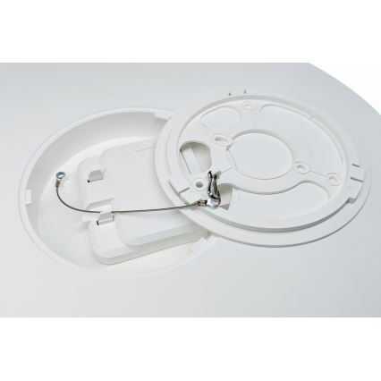 LED Ρυθμιζόμενο φωτιστικό οροφής μπάνιου VARIO LUMO LED/13/18W/230V 3000/4000/5700K διάμ. 36 εκ. IP44 λευκό