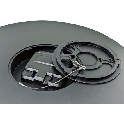 LED Ρυθμιζόμενο φωτιστικό οροφής μπάνιου VARIO LUMO LED/22/32W/230V 3000/4000/5700K διάμ. 41 εκ. IP44 μαύρο