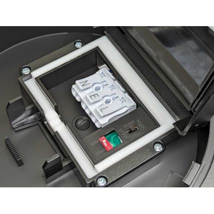 LED Ρυθμιζόμενο φωτιστικό οροφής μπάνιου VARIO LUMO LED/22/32W/230V 3000/4000/5700K διάμ. 41 εκ. IP44 μαύρο