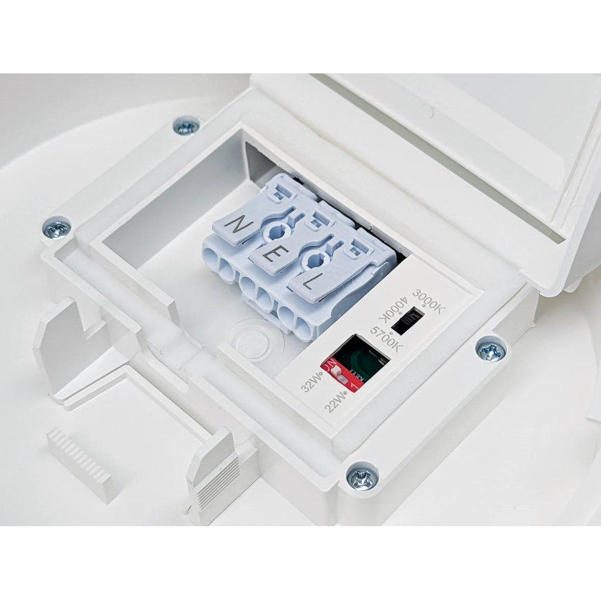 LED Ρυθμιζόμενο φωτιστικό οροφής μπάνιου VARIO NOVA LED/22/32W/230V 3000/4000/5700K διάμ. 41 εκ. IP44 λευκό