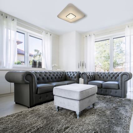 LED Ρυθμιζόμενο φωτιστικό οροφής YAX LED/24W/230V με τηλεχειριστήριο