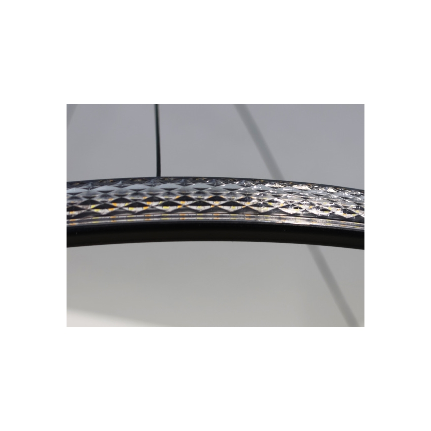 Κρεμαστό φωτιστικό LED με δυνατότητα ρύθμισης φωτεινότητας, σε καλώδιο, 32W/230V 3000-6500K, διάμ. 60 cm + τηλεχειριστήριο