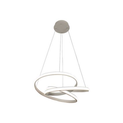 Ρυθμιζόμενο κρεμαστό φωτιστικό LED με ανάρτηση σε σύρμα, 85W/230V, 3000-6500K, διάμ. 49 cm + τηλεχειριστήριο