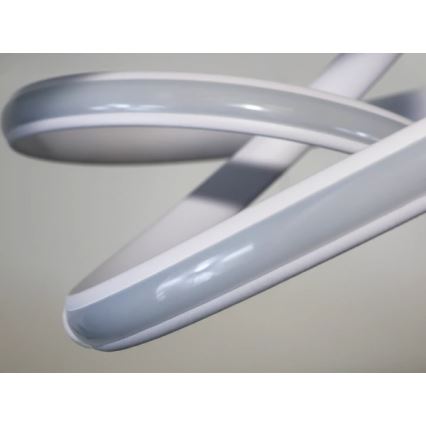 Ρυθμιζόμενο κρεμαστό φωτιστικό LED με ανάρτηση σε σύρμα, 85W/230V, 3000-6500K, διάμ. 49 cm + τηλεχειριστήριο