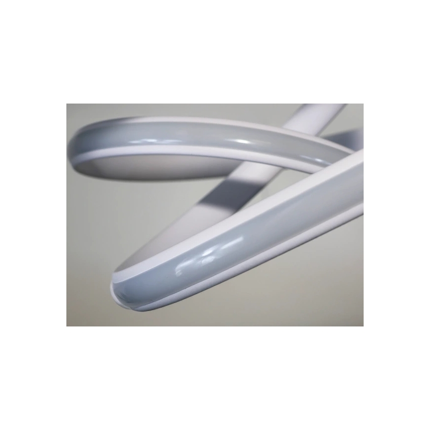 Ρυθμιζόμενο κρεμαστό φωτιστικό LED με ανάρτηση σε σύρμα, 85W/230V, 3000-6500K, διάμ. 49 cm + τηλεχειριστήριο