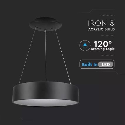 LED Ρυθμιζόμενο κρεμαστό φωτιστικό με καλώδιο LED/30W/230V