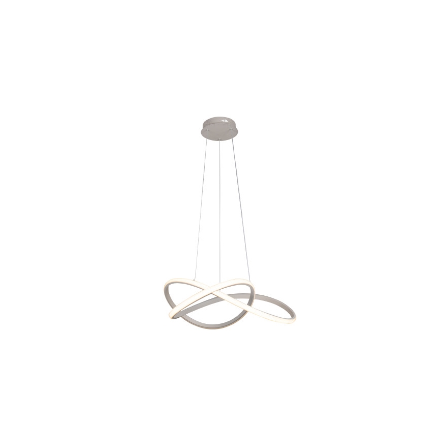 Ρυθμιζόμενος κρεμαστός πολυέλαιος με καλώδιο LED/85W/230V 3000-6500K, διάμ. 60 cm + τηλεχειριστήριο