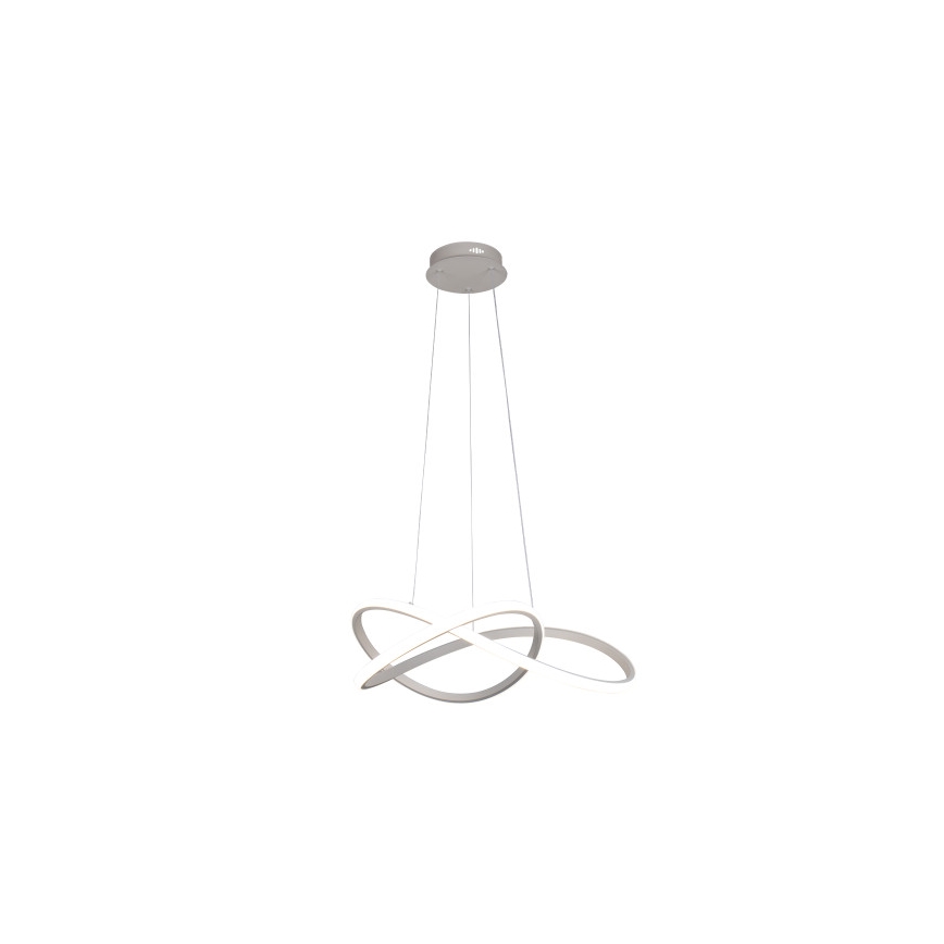 Ρυθμιζόμενος κρεμαστός πολυέλαιος με καλώδιο LED/85W/230V 3000-6500K, διάμ. 60 cm + τηλεχειριστήριο