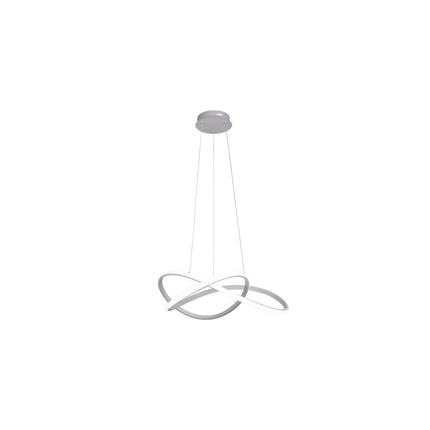 Ρυθμιζόμενος κρεμαστός πολυέλαιος με καλώδιο LED/85W/230V 3000-6500K, διάμ. 60 cm + τηλεχειριστήριο