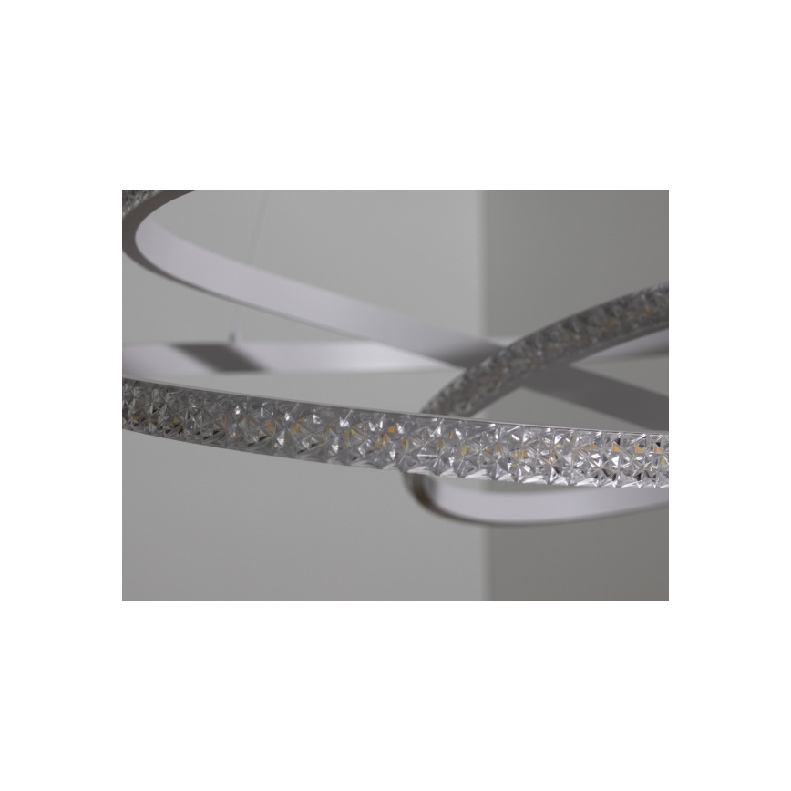 LED ρυθμιζόμενο κρεμαστό φωτιστικό με καλώδιο LED/90W/230V 3000-6500K pr. 47 cm + τηλεχειριστήριο