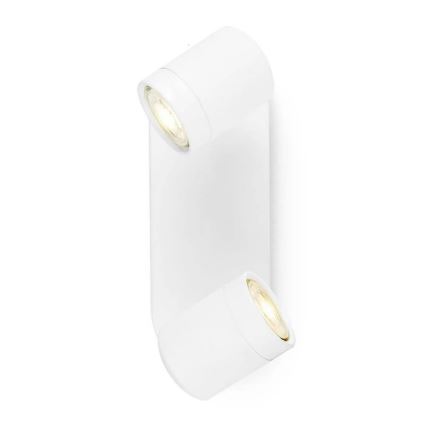 LED Ρυθμιζόμενο Σποτ Φωτιστικό MANU 2xGU10/5,8W/230V λευκό